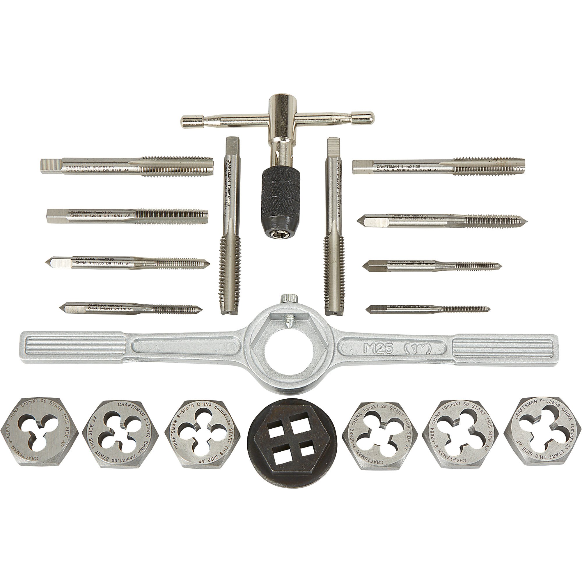 Craftsman Tap and Die Set — 19Pc., Metric, Model 952348 Northern Tool